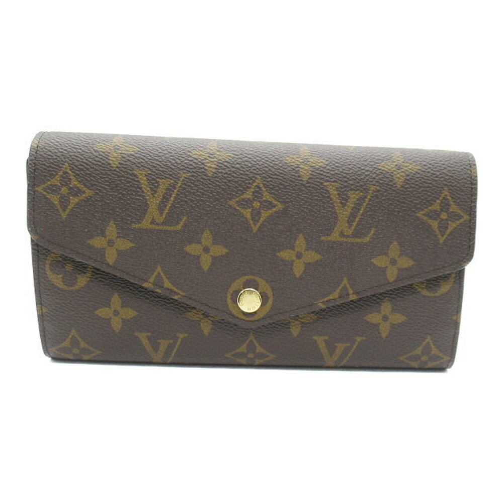 Louis Vuitton Sarah Portefeuille Wallet Long Monogram Brown